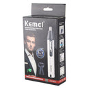 Professional Painless Ear and Nose Hair Trimmer Clippers, Electric Facial