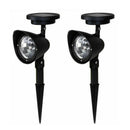 2X Solar Spot Light Outdoor Garden Lawn Landscape LED Spotlight Path La HVA