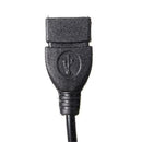 Audio AUX Jack 3.5 mm Male to USB 2.0 Type A Female Converter OTG Adapter C W9E1