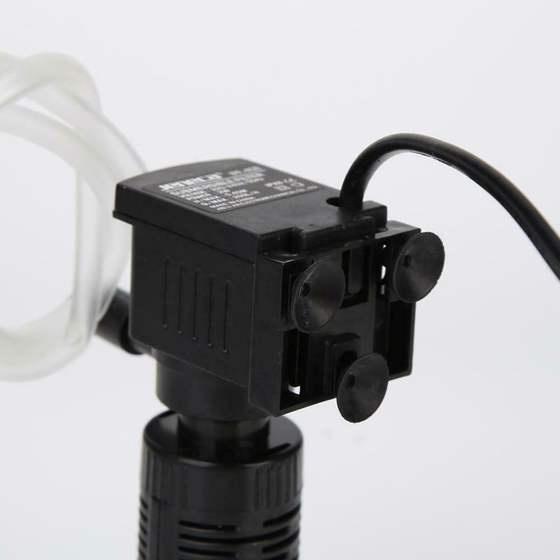 Fish Tank Filter Aquarium Water Filtration Air Oxygen Submersible Pump (2W)