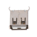 100 Pcs USB Female Type-A Straight Angle Plug Jack Socket Connector
