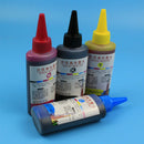 4 Universal Printer Refill Ink dye Bottles CISS Refillable