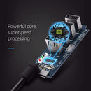 Orico W5P-U2 Abs 4 Ports Usb 2.0 Micro-Usb And Type-A Input Desktop Hub Otg
