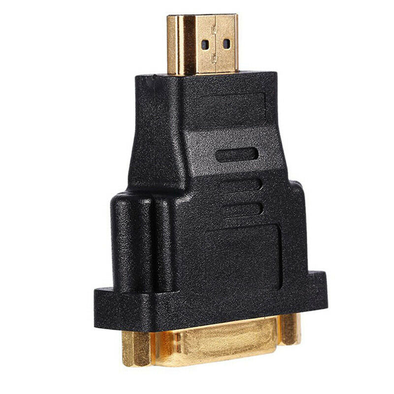 DVI-D Dual Link(24+5 pin) Female to HDMI Male Converter Adapter for LCD HDTVJC!c