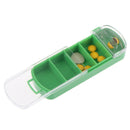 7 Days Pill Cutter Splitter Divide Storage Case Medicine Cut Box Holder CuS Hn