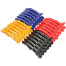 6Pcs Matte Sectioning Clips Clamps Hairdressing Salon Hair Grip Crocodile A