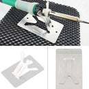 2Pcs electric soldering iron pen holder metal base solder iron stand diy tool ME