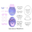 8pcs/set Cutting Dies Embossing Stencils Scrapbooking/Photo Stamp DIY Craft