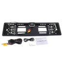 12 LED Night Vision Car Rear View camera EU License Plate Frame Back Up Camera