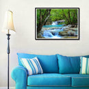 Waterfall DIY Full Drill Diamond Painting Embroidery Cross Stitch Art(D)