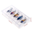 5Pcs 1.5g 3cm Wobbler Crankbait Mini Fly Fishing Cranks Lure Baits 10