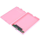 2.5in USB 2.0 SATA Hd Box HDD Hard Drive External Enclosure Case