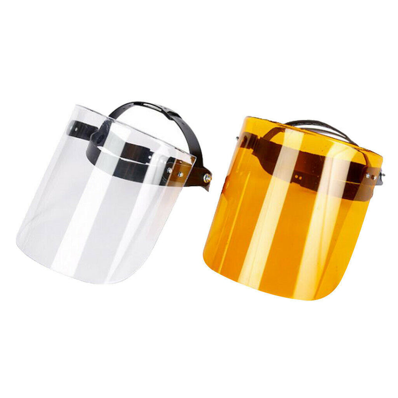 4Pcs Clear Safety Full Face Shield Cover Visor Cap Helmet Welding Protector