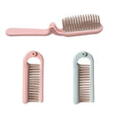 1 Pcs Blue Color Diy Salon Hairdressing Anti-Static Plastic /Teepee Comb Wo H9O2