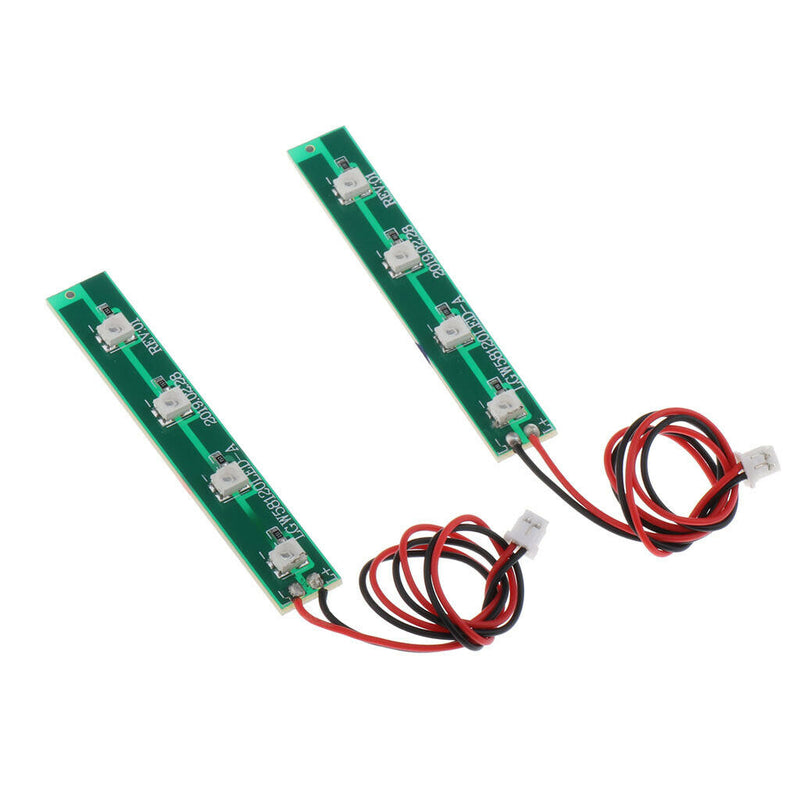 2Pcs RC Led Light Bar Board for WLTOYS XK X450 RC Aircraft Replacement