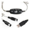 USB To MIDI Cable For Music Keyboard Adapter Converter, Black Extension Cable