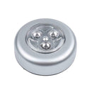 5X LED Push Night Light Wall Cabinet Lamp Battery Powered For Home Kitchen