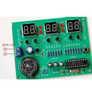 DIY Kit Module 9V-12V AT89C2051 6 Digital LED Electronic Clock Parts  JR