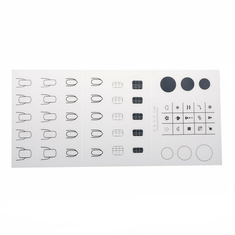 Nail Art Silicone Mat Pad Polish Stamping Transfer DIY Palette Showy Mats  Hn