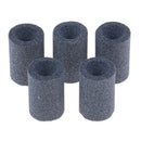 5pcs 0.98inch High Dart Steel Tips Sharpener Sharpening Stone Burrs Remover