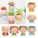 4x Lovely Plants Pot Planter Pot Mini