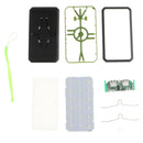 Solar Charger Power Bank 4000mAh Portable Dual USB Charger for Phones Green