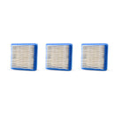 3Pcs Air Filters 399959 Replaces Briggs & Stratton Garden Machinery Parts Lawn