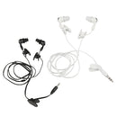 2Pieces 3.5mm In Ear Waterproof Earphone Headphone Swimming for MP3 iPod