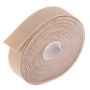 2Pcs 10 Meters Long DIY Crafts Leather Strap for Belt 15mm Wide Beige Brown