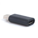 Black Micro USB Female to Mini USB Male Adapter Charger Converter AdaptorB Bj