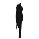 BlackSexy WomenBandage Backless MaxiDressSummer Beach Nightclub Cocktail M  A