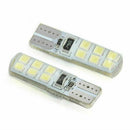 10x Xenon White T10 W5W 12-SMD 2835 LED Canbus Error Free Silica Light-B Hn