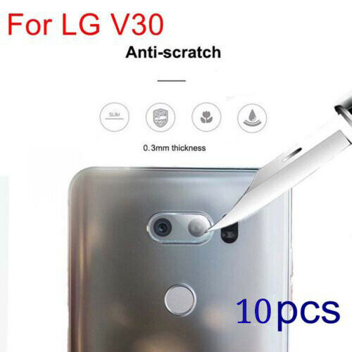 10pcs Rear Camera Lens Tempered Glass Screen Protector Film For LG V30 Film