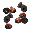 10pcs Chinese Erhu Pinus Tabulaeformis Old Redwood Bridge Replacement Parts