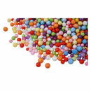 Polystyrene Styrofoam Filler Foam Beads Balls Craft colorful 7-9mm A1Z5
