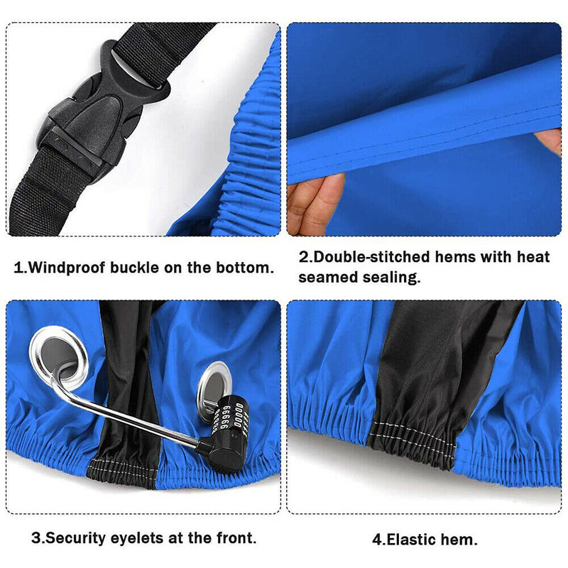 Waterproof Bike Cover UV Rain-Proof Dustproof Bicycle Cycling Protector