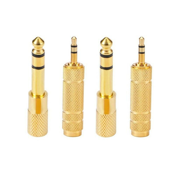 Headphone Adapter 6.35 mm (1/ 4 Inch) Male to 3.5 mm Female Stereo Adapter  A8W3