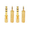 Headphone Adapter 6.35 mm (1/ 4 Inch) Male to 3.5 mm Female Stereo Adapter  A8W3