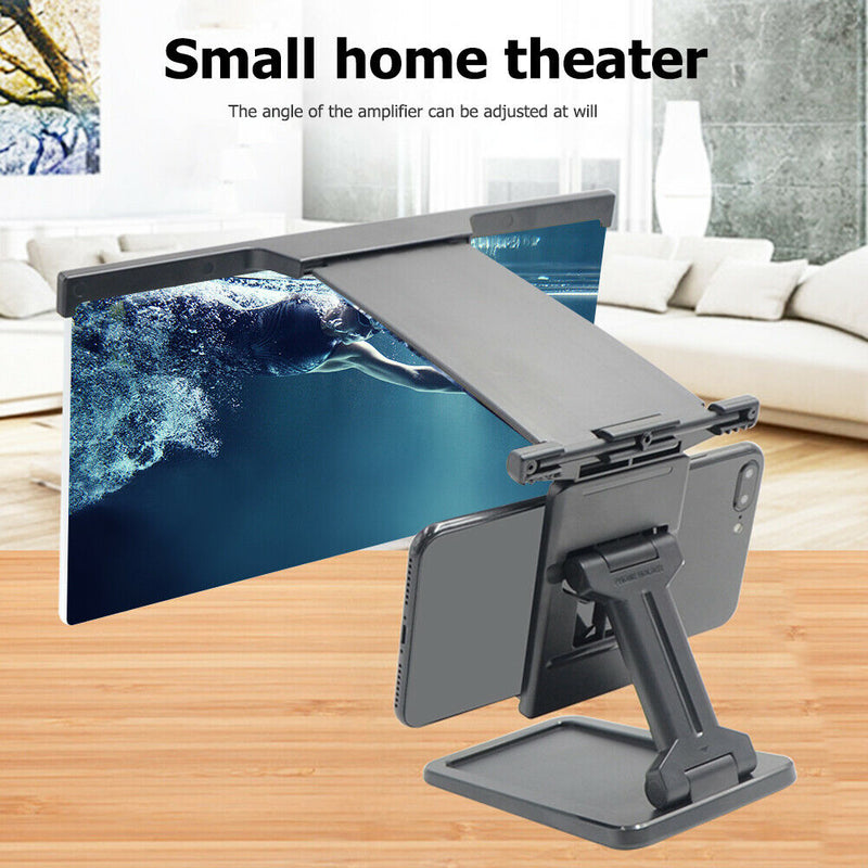 12 inch Mobile Phone Screen Amplifier Stand Video Enlarged Magnifier Holder