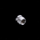 Set of 3 - 1/4" and 3/8" Converter Threaded Screw Adapter for Cameras Tripod