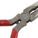 Chain Nose Pliers w/ Ridged Jaws and Cutter Jewellery Tool - Red X5P7