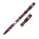 Student Non Slip Coated Spinning Ballpoint Pen Rolling Finger Rotating Playing