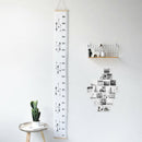 Wall Hanging Height Ruler Baby Height Growth Chart for Kid Room Nursery