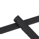 Black Guitar Ebony Bridge Saddle Nut Carved for Ukulele Accs