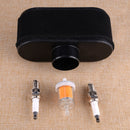 4 Fuel Air Filter Spark Plug fit for Kawasaki FR651V FR691V FR730V FS481V FS541V