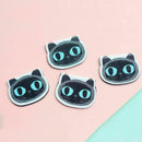 Lovely Black Cat Magnetic Bookmark Paper Clip Bookmark Supply School.Office Q9M2