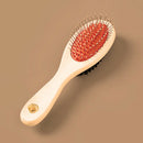 Wood brush, double sided, 6 x 17 cm, Cat / Dog B5B6