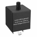 12V 3 Pin LED Adjustable Car Flasher Flash Relay For Turn Signal Light Indi