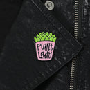 Potted Plant Enamel Pins Cartoon Succulent Brooches Badge Denim Jeans Lapel K6L3
