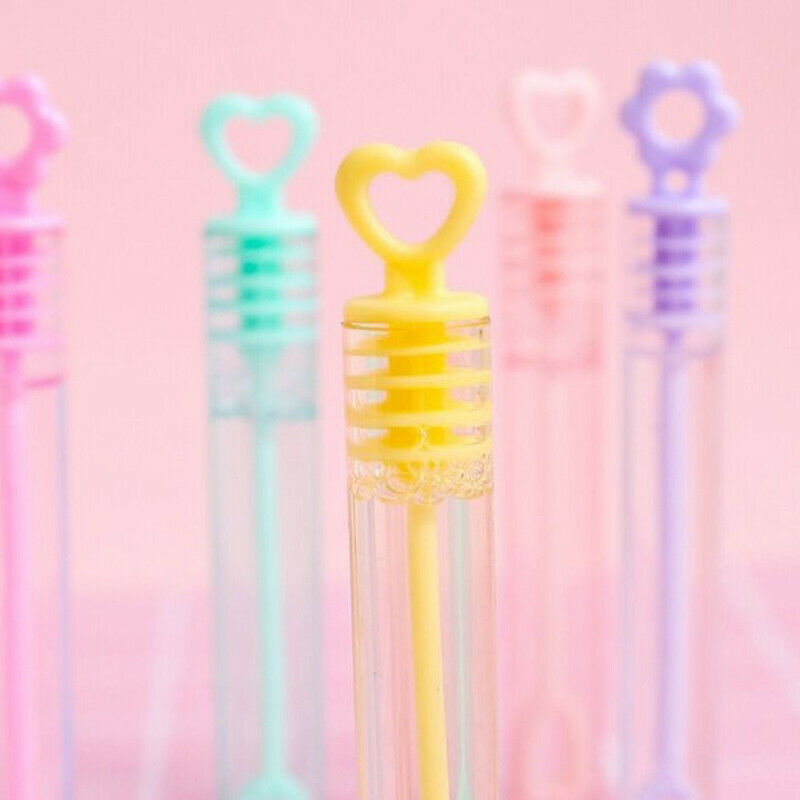 5Pcs Empty Bubble Soap Bottles Wedding Birthday Party Children'sSEAU